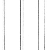  striche in verschiedenen Abst�nden